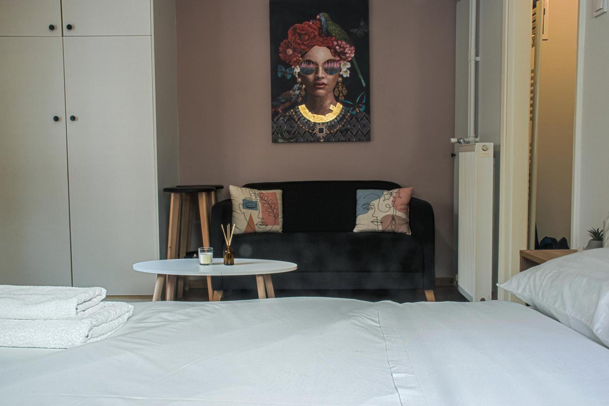 Exarcheia Urban Studio Apartment Atenas Exterior foto