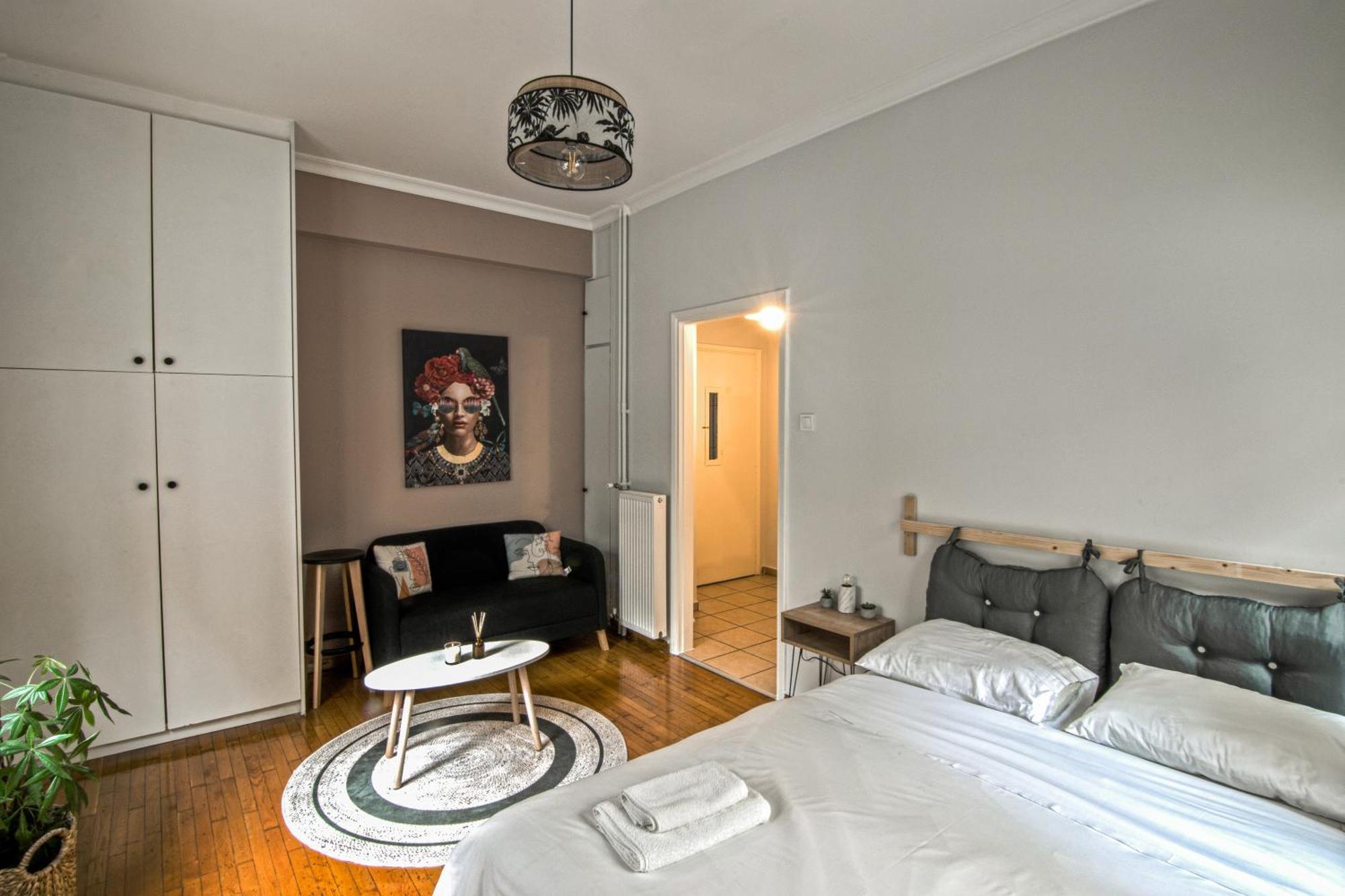Exarcheia Urban Studio Apartment Atenas Exterior foto